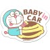 Doraemon Baby In Car Sticker