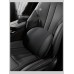 Car Headrest And Lumbar Cushion Set - Memory Foam Neck Support Pillow For Long Drives