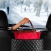 Car Seat Handbag Holder & Storage Organizer - Auto Center Console Mesh Storage Bag