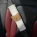 Cartoon Bear Car Seat Belt Shoulder Pad - Soft Protective Cover for Kids & Adults