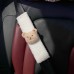 Cartoon Bear Car Seat Belt Shoulder Pad - Soft Protective Cover for Kids & Adults