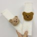 Cartoon Bear Car Seat Belt Shoulder Pad - Soft Protective Cover for Kids & Adults