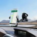 Universal Suction Cup Car Phone Holder - Adjustable Dashboard & Windshield Mount