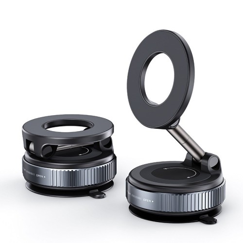 Universal Magnetic Car Phone Holder with Vacuum Suction Cup Mount for Dashboard And Windshield