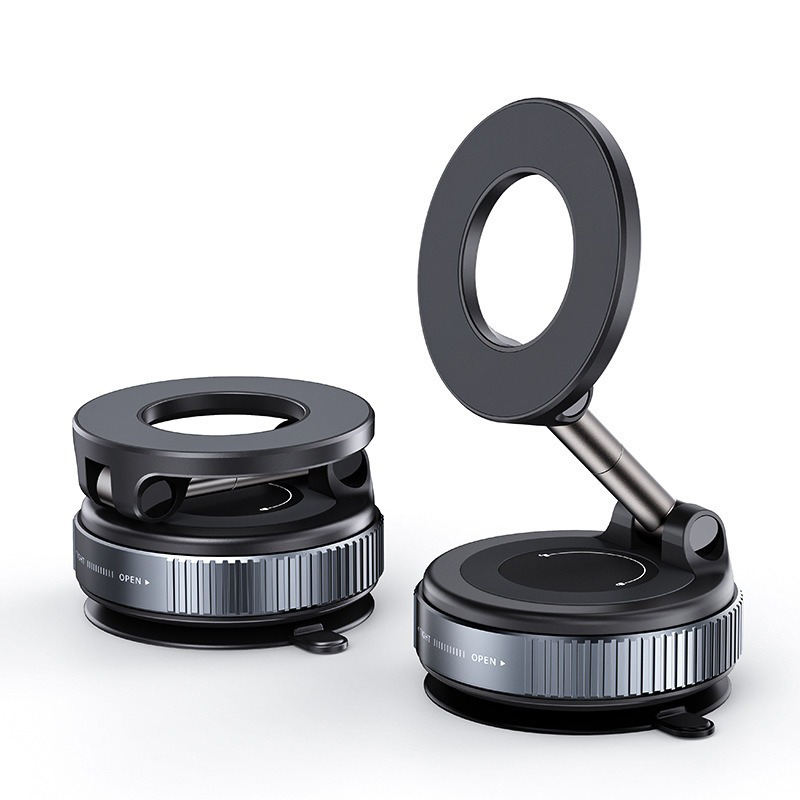 Universal Magnetic Car Phone Holder with Vacuum Suction Cup Mount for Dashboard And Windshield