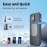 Magnetic Car Phone Mount - 360° Rotating Universal Smartphone Holder