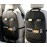 Universal Leather Car Seat Back Organizer with Kids Kick Mat And Multi-Pocket Storage Bag