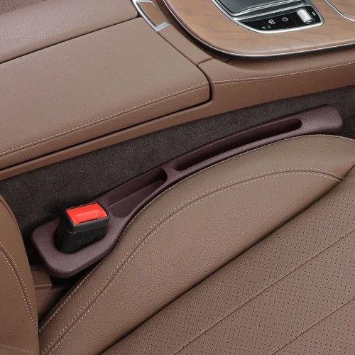 Car Seat Gap Organizer - Multipurpose Storage Box And Gap Plug For Vehicle Interiors