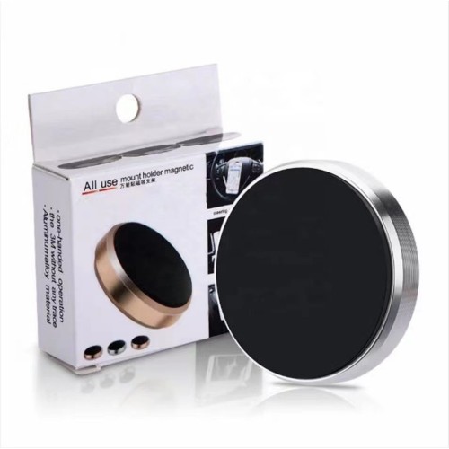 Aluminum Alloy Magnetic Smartphone Holder - Universal Car Dashboard & Vent Mount