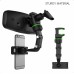 Multifunction Car Rearview Mirror Smartphone Holder - Adjustable Rotating Mount