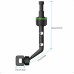 Multifunction Car Rearview Mirror Smartphone Holder - Adjustable Rotating Mount