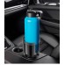 Universal Convertible Car Cup Holder Expander for Large Bottles and Tumblers