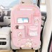 Car Seat Back Storage Bag - Rear Seat Kick Protector And Dirt-Resistant Organizer
