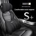 Memory Foam Car Headrest Pillow - Soft Neck Support Cushion For Long Drives