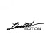Laser Reflective Bumper Stickers Limited Edition