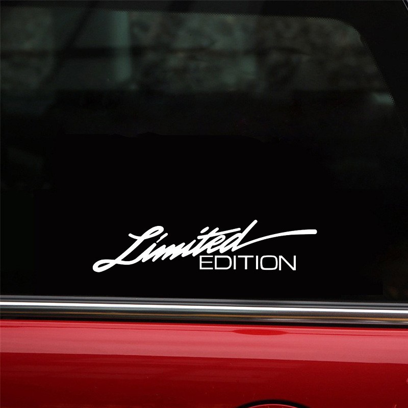 Laser Reflective Bumper Stickers Limited Edition