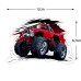 Camping Adventure Car Bumper Sticker - Wild Campfire Waterproof Vinyl Decal