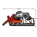 Camping Adventure Car Bumper Sticker - Wild Campfire Waterproof Vinyl Decal