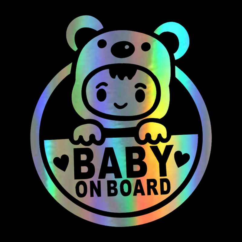 Laser Reflective Car Window Sticker – Creative Holographic Glass Vinyl Decal