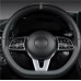 Sporty Car Steering Wheel Cover Minimalist Design