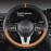 Sporty Car Steering Wheel Cover Minimalist Design