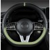 Sporty Car Steering Wheel Cover Minimalist Design