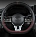 Sporty Car Steering Wheel Cover Minimalist Design