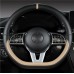 Sporty Car Steering Wheel Cover Minimalist Design