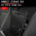 Hidden Center Console Storage Box - Car Under-Lid Organizer For Small Essentials