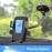 Universal Car Phone Holder with Suction Cup Mount for Windshield and Dashboard