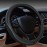 Embossed All-Season Universal Leather Steering Wheel Cover