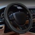 Embossed All-Season Universal Leather Steering Wheel Cover