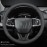 Sporty Style Cowhide Steering Wheel Cover