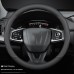 Sporty Style Cowhide Steering Wheel Cover