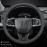 Sporty Style Cowhide Steering Wheel Cover