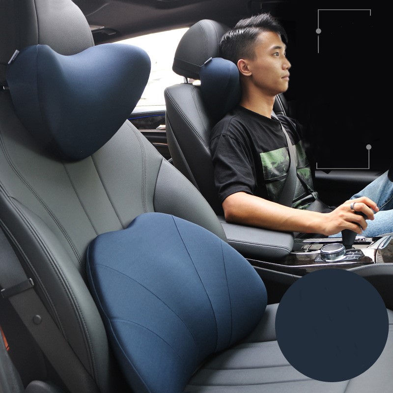 Car Headrest And Neck Pillow