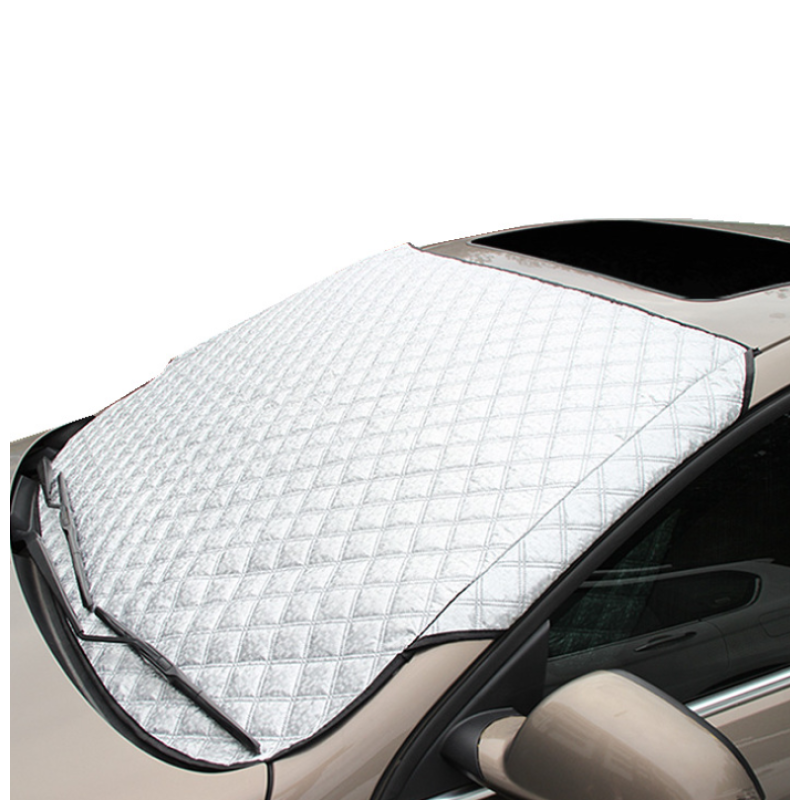 Car Windshield Snow Cover - Winter Frost, Ice & Antifreeze Windshield Protector