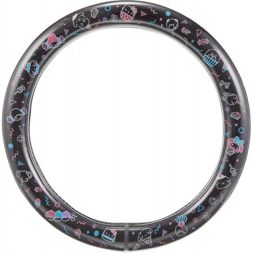 Black Cartoon Car Wheel Covers