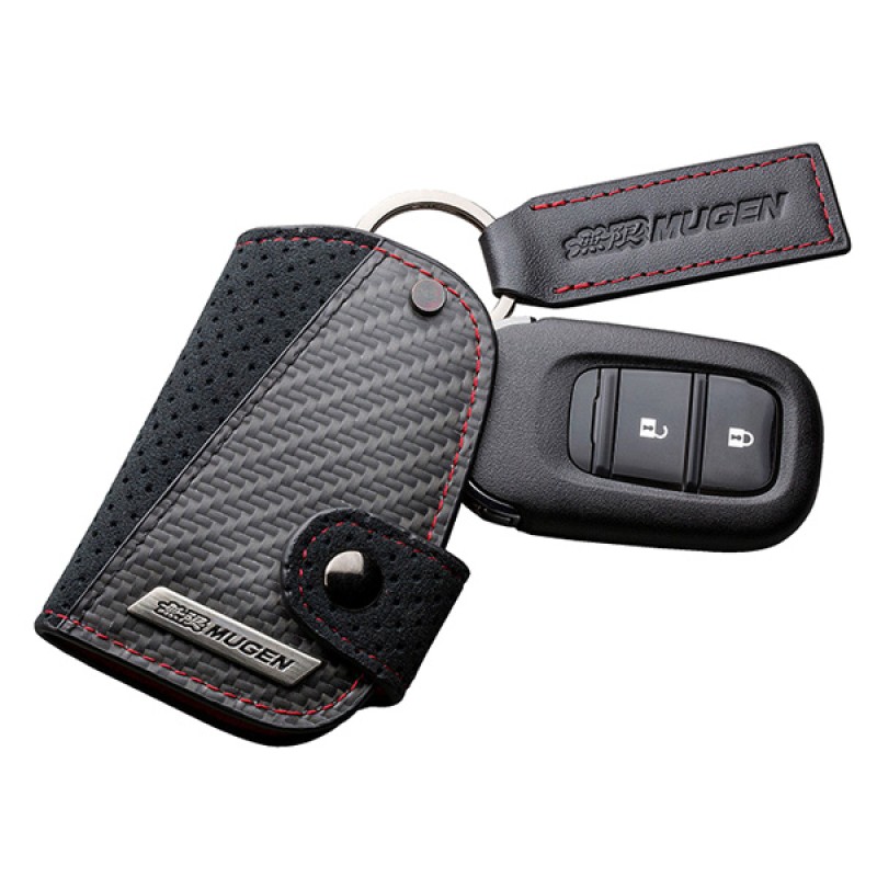 Carbon Fiber Leather Key Cover