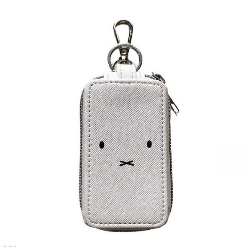 Miffy White Car Key Case