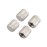 Silver Electroplated Metal Tire Nozzle