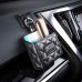 Small Leather Checkered Multi Purpose Storage Bag