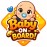 Cute Baby Girl Baby On Board Car Sticker