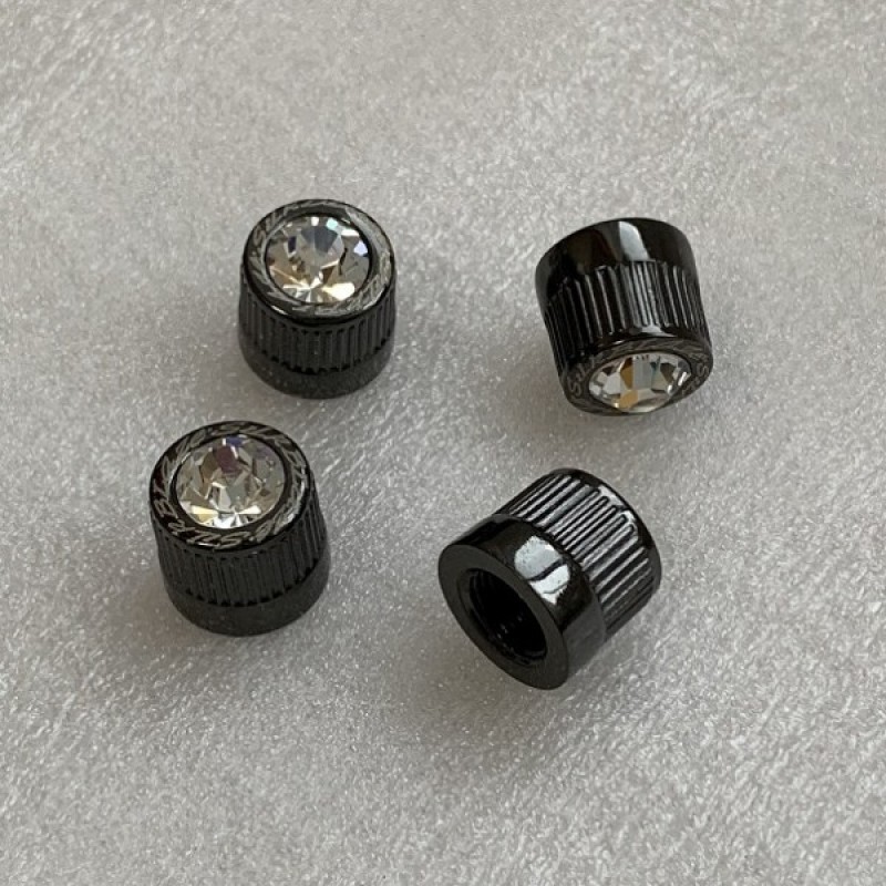 Car Amphibole Silver Electroplated Tire Nozzle