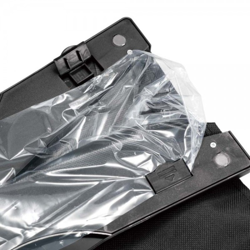 Car Seat Back Magnetic Opening Storage Bag