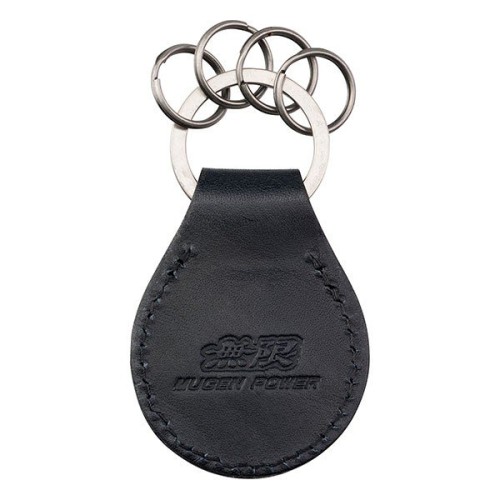 Large Eyelets And Metal Leather Keychain