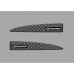 Rearview Mirror Carbon Fiber Anti Collision Stickers
