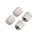 Silver Electroplated Metal Tire Nozzle