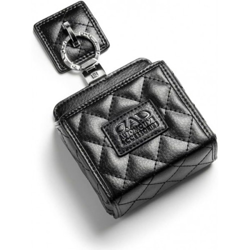 Small Leather Checkered Multi Purpose Storage Bag