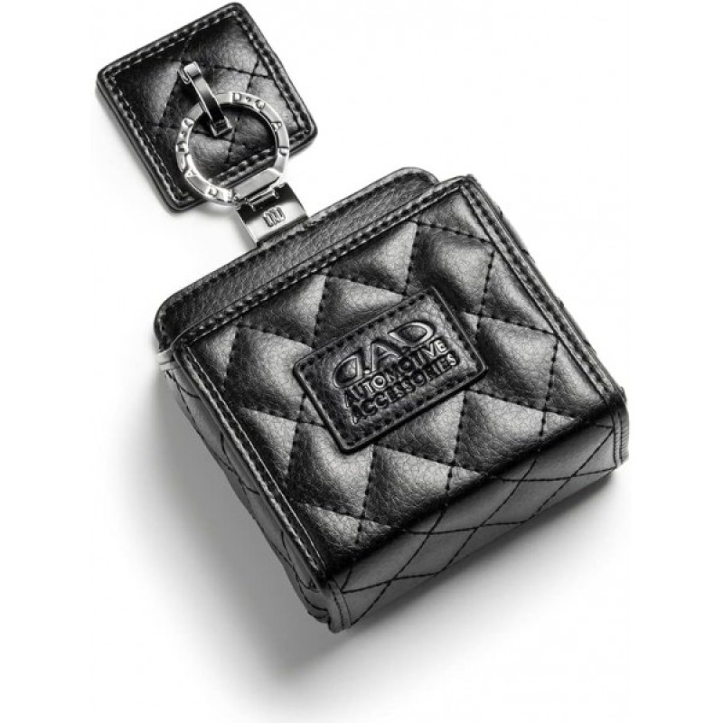 Small Leather Checkered Multi Purpose Storage Bag